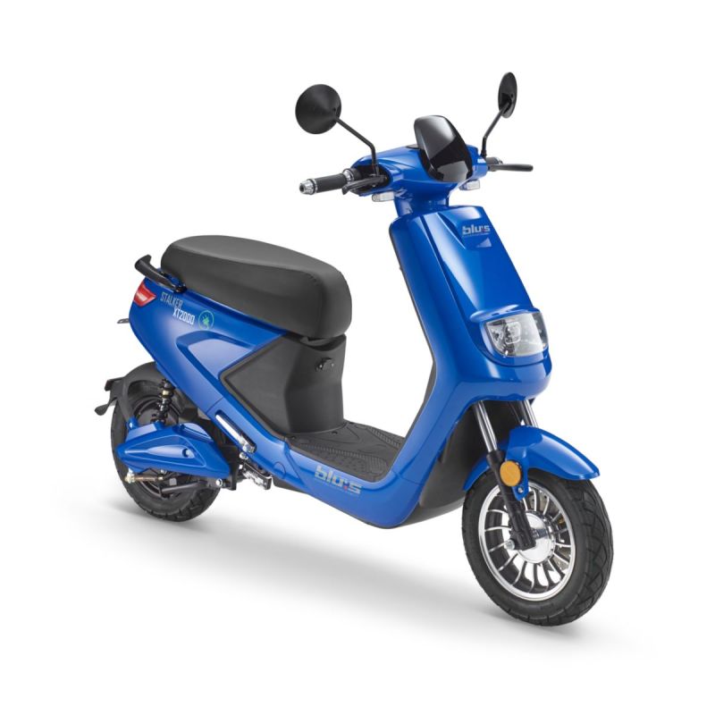 blu:s E-Roller XT2000 STALKER 45km/h Blau