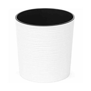 Siena Garden Pflanzgefäß Lens Durchmesser 25 x 25,5 cm weiß Rillenoptik Siena Garden Pflanzgefäß Lens Durchmesser 25 x 25,5 cm weiß Rillenoptik
