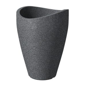 Scheurich Pflanzgefäß Wave Globe High BxhxT 50,5 x 67 x 50,5 cm Schwarz-Granit Scheurich Pflanzgefäß Wave Globe High BxhxT 50,5 x 67 x 50,5 cm Schwarz-Granit