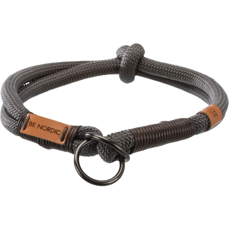 Trixie BE NORDIC HB Zug-Stopp dklgrau/braun S-M