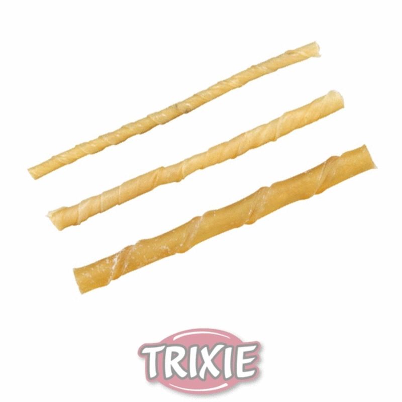 Trixie Dog Kaurollen gedreht 12 cm/ø5-6 mm/100St.