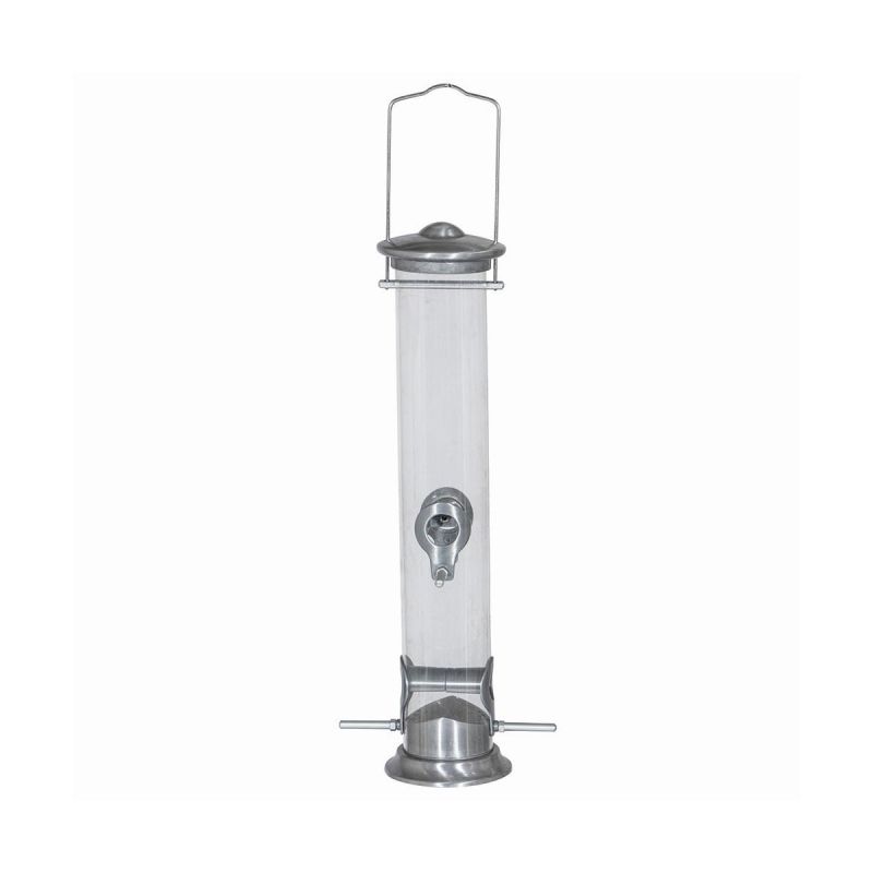 Siena Garden Vogelfuttersule Aluminium Line fr Mischfutter 39 cm