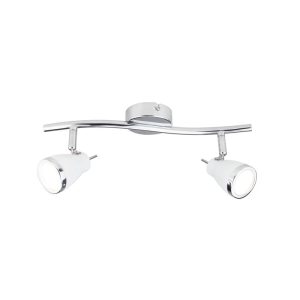 Flector Spotserie Retro White chrom-weiß Flector Spotserie Retro White chrom-weiß
