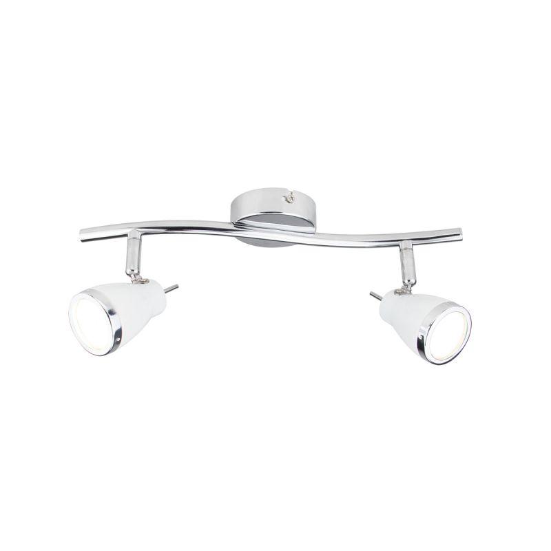 Flector Spotserie Retro White chrom-weiß