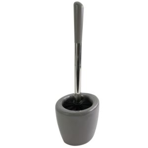 WC-Garnitur Keramik Oval/Grau WC-Garnitur Keramik Oval/Grau
