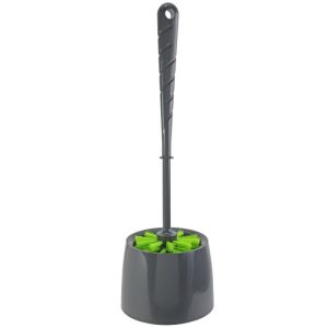 WC-Garnitur Topf aus recyceltem Kunststoff "REZYKLAT" Grau WC-Garnitur Topf aus recyceltem Kunststoff "REZYKLAT" Grau