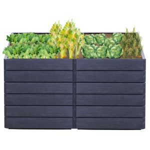 Garantia Hochbeet Ergo Quadro 2 L 75 Wood, inkl. FLORA Wassersparsystem Garantia Hochbeet Ergo Quadro 2 L 75 Wood, inkl. FLORA Wassersparsystem