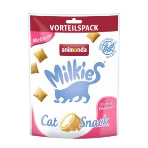 Cat Snack Milkie Knusperkissen Wellness 120g Cat Snack Milkie Knusperkissen Wellness 120g