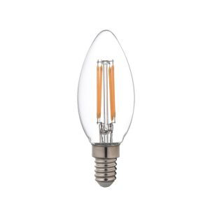 FLECTOR Filament LED Leuchtmittel KerzeE14 4,5W, 470lm, 220-240V, 2700K FLECTOR Filament LED Leuchtmittel KerzeE14 4,5W, 470lm, 220-240V, 2700K