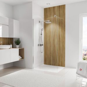 Schulte Duschrückwand DecoDesign Softtouch Lärche 100 x 255 cm Schulte Duschrückwand DecoDesign Softtouch Lärche 100 x 255 cm