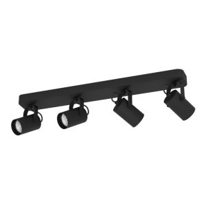 Eglo LED Deckenspot Sorego 4-flammig schwarz Eglo LED Deckenspot Sorego 4-flammig schwarz
