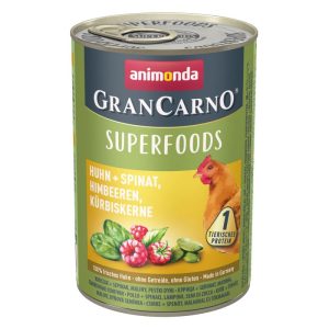 animonda Gran Carno Adult Superfood Huhn und Spinat 400g animonda Gran Carno Adult Superfood Huhn und Spinat 400g