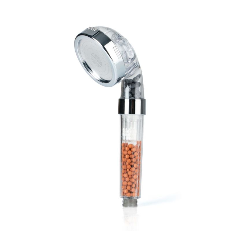 EASYmaxx Duschkopf Spa mit Mineralkugeln, Chrom mit Filterfunktion 1/2"