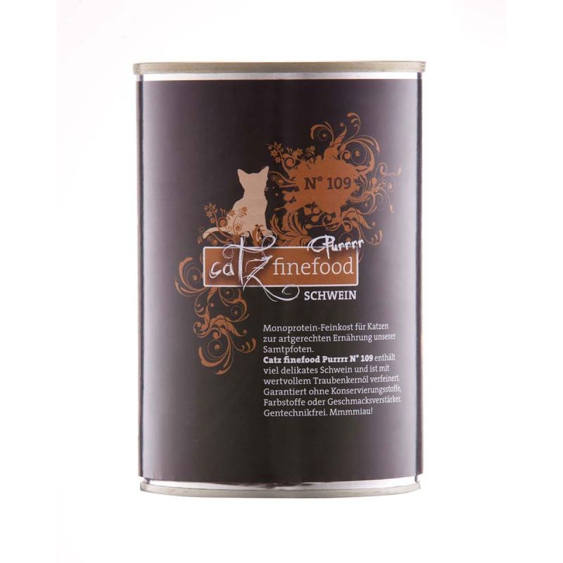 Catz finefood Purrrr No 109 Schwein 400g