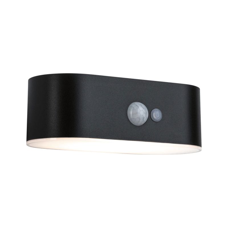 Paulmann  Outdoor Solar Wandleuchte Adya IP44 3000K PIR