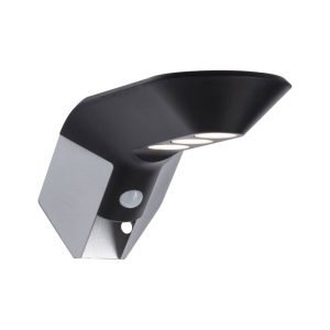 Paulmann Outdoor Solar Wandleuchte Soley IP44 3000K 150lm Bewegungsmelder Anthrazit Paulmann Outdoor Solar Wandleuchte Soley IP44 3000K 150lm Bewegungsmelder Anthrazit