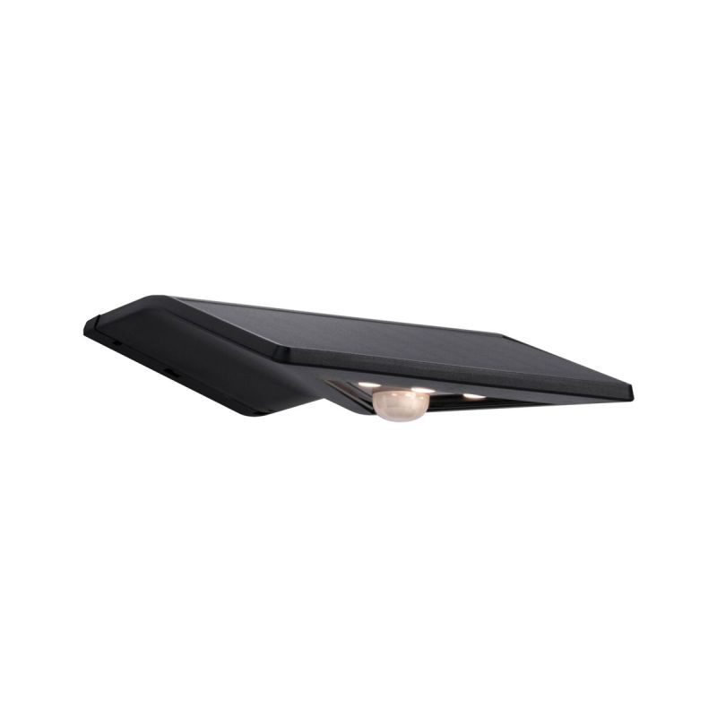 Paulmann  Outdoor Solar Wandleuchte Yoko IP44 3000K 150lm Bewegungsmelder Anthrazit