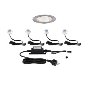 Paulmann Outdoor Link Light Set BodenEBL 4×0,6W IP67 3000K 12V Paulmann Outdoor Link Light Set BodenEBL 4×0,6W IP67 3000K 12V