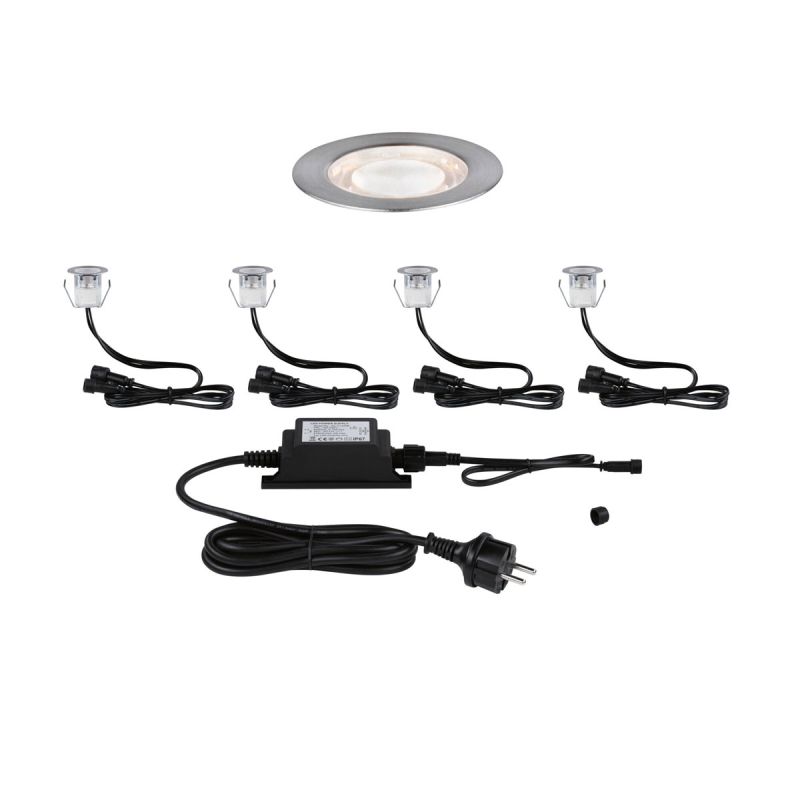 Paulmann  Outdoor Link Light Set BodenEBL 4x0,6W IP67 3000K 12V