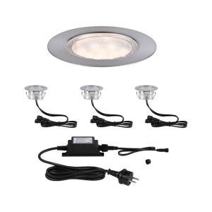 Paulmann Outdoor Link Light Set BodenEBL 3×1,5W IP67 3000K 12V Paulmann Outdoor Link Light Set BodenEBL 3×1,5W IP67 3000K 12V