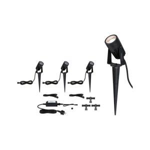 Paulmann Outdoor Link Light Set Spot 3x3W IP67 3000K 12V Paulmann Outdoor Link Light Set Spot 3x3W IP67 3000K 12V