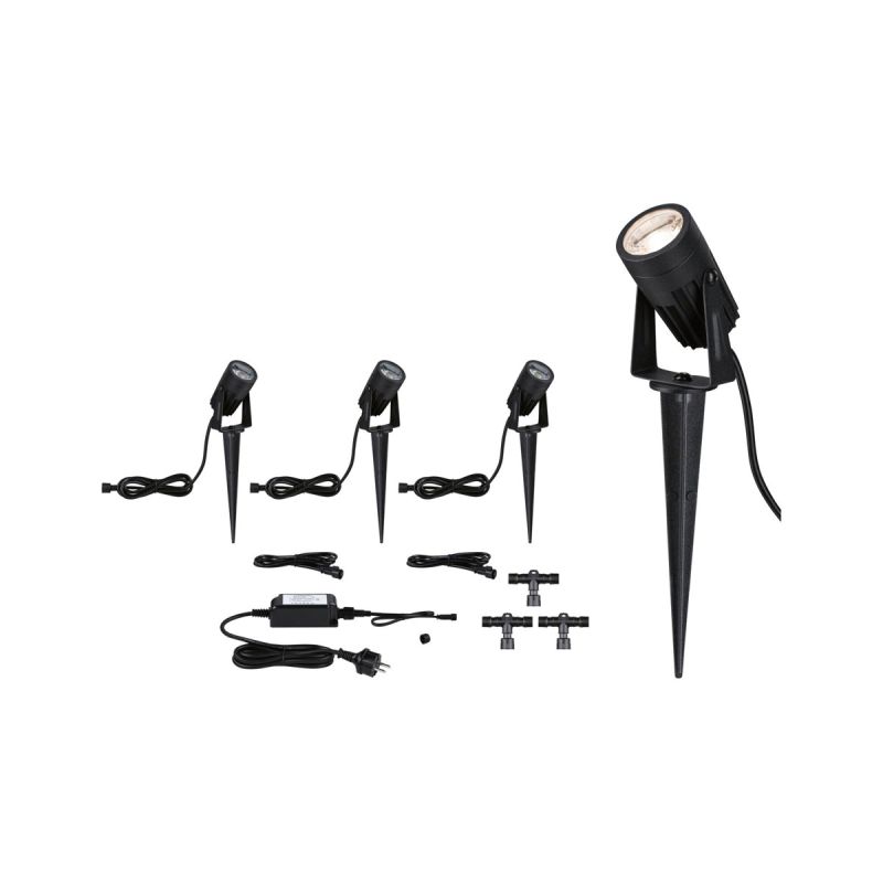 Paulmann  Outdoor Link Light Set Spot 3x3W IP67 3000K 12V