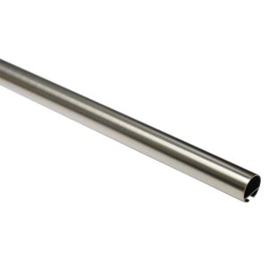 Gardinia Gardinenstange Windsor mit Innenlauf Durchmesser 16 mm 160 cm Edelstahl-Optik Gardinia Gardinenstange Windsor mit Innenlauf Durchmesser 16 mm 160 cm Edelstahl-Optik