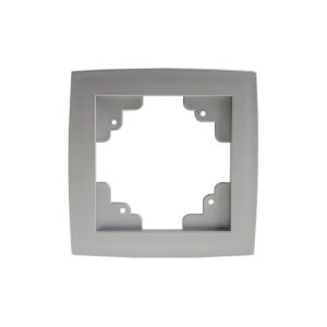Unitec Abdeckrahmen 1-fach silber Imola Unitec Abdeckrahmen 1-fach silber Imola
