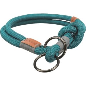 Trixie „Be Nordic“, Zug-Stopp-Halsband L petrol/hellgrau 50 cm/ø 13 mm Trixie „Be Nordic“, Zug-Stopp-Halsband L petrol/hellgrau 50 cm/ø 13 mm