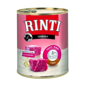 Rinti Dose Sensible Rind und Reis 800g Rinti Dose Sensible Rind und Reis 800g