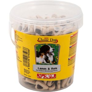 Classic Dog Snack Lamm und Reis Eimer 500g Classic Dog Snack Lamm und Reis Eimer 500g