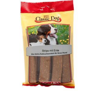 Classic Dog Snack Strips mit Ente 20er Classic Dog Snack Strips mit Ente 20er