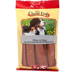 Classic Dog Snack Strips mit Rind 20er Classic Dog Snack Strips mit Rind 20er