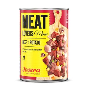 Josera Nassfutter Meat Lovers Menu Rind & Kartoffel 400g getreidefrei Josera Nassfutter Meat Lovers Menu Rind & Kartoffel 400g getreidefrei