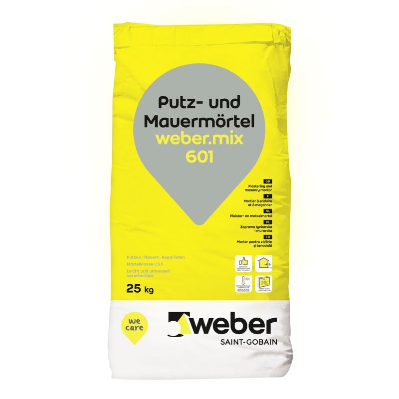 Weber mix 601 Putz- und Mauermörtel 25 kg