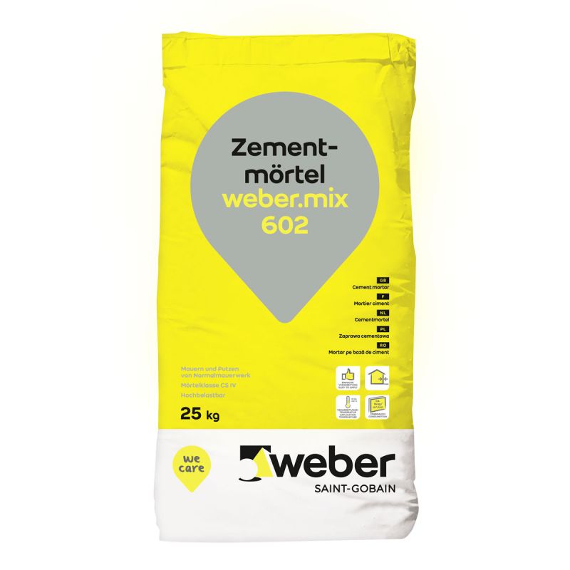 Weber mix 602 Zementmörtel 25 kg