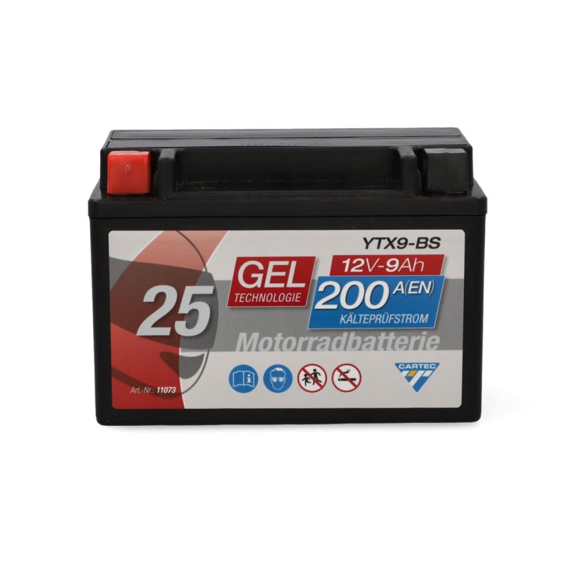 Batterie GEL YTX9-BS 9Ah 200A