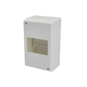Unitec AP-Kleinverteiler 1×4 Module weiß IP 40 Unitec AP-Kleinverteiler 1×4 Module weiß IP 40