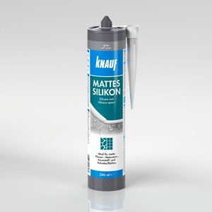 Knauf Mattes Silikon grau 300ml Knauf Mattes Silikon grau 300ml
