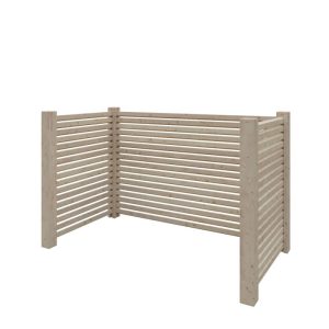Muellboxabtrennung Rhombus 200x108x125cm Muellboxabtrennung Rhombus 200x108x125cm