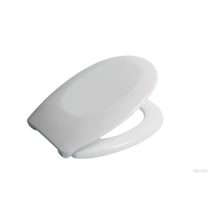 Duroplast WC Sitz Sanpre, Farbe: Weiss, Edelstahl Scharniere