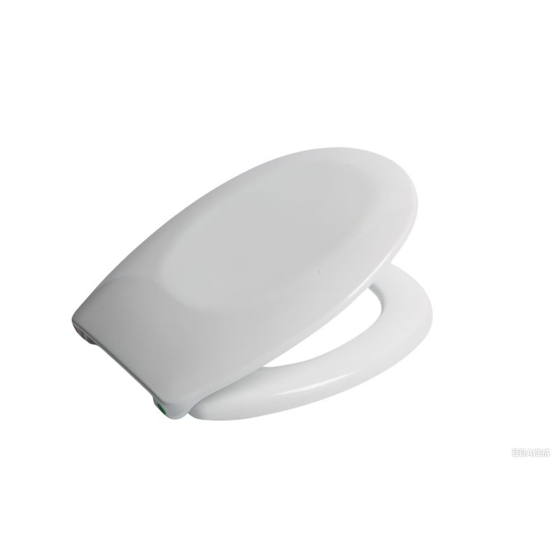 Duroplast WC Sitz Sanpre, Farbe: Weiss, Edelstahl Scharniere