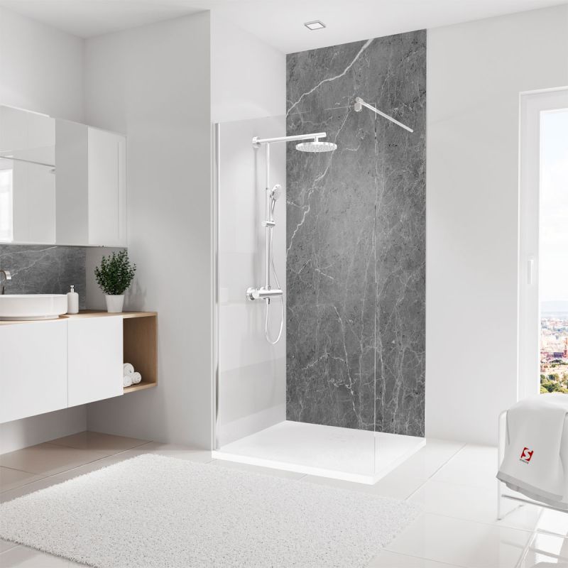 Schulte Duschrückwand DecoDesign Softtouch Stein Marmor 100 x 255 cm