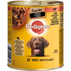 Pedigree Nassfutter Cuisine in Sauce Rind 800 g Pedigree Nassfutter Cuisine in Sauce Rind 800 g