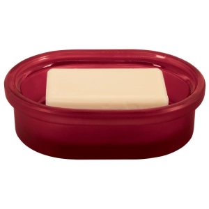 spirella YOKO Seifenschale bordeaux spirella YOKO Seifenschale bordeaux