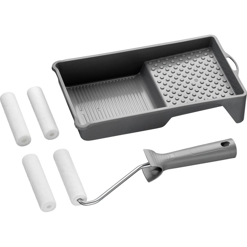Color Expert  Lackier-Set Filt 4x10cm glatt