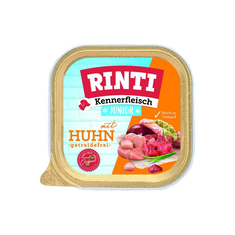 Rinti Fin. Schale KF Plus Junior mit Huhn 300g