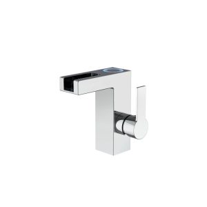 Schütte LED-Waschtischarmatur „Orinoco“ chrom Schütte LED-Waschtischarmatur „Orinoco“ chrom