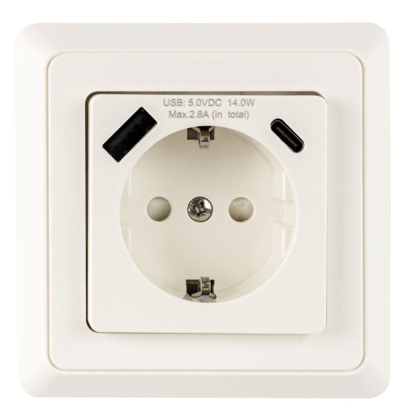 Basic ws 2f.USB Stckd Rahm