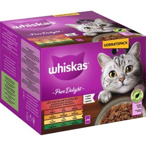 Whiskas Multipack Pure Delight in Gelee 24 x 85 g Whiskas Multipack Pure Delight in Gelee 24 x 85 g